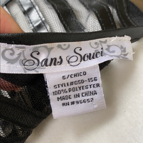 Edgy Black Dress - Picture 6 of 6